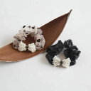 ヘアゴム プティット パール クラスター ヘアーゴム ヘアアクセ 結婚式 お呼ばれ パーティー フォーマル 髪留め 髪止め 髪どめ レース レディース 女の子 ...