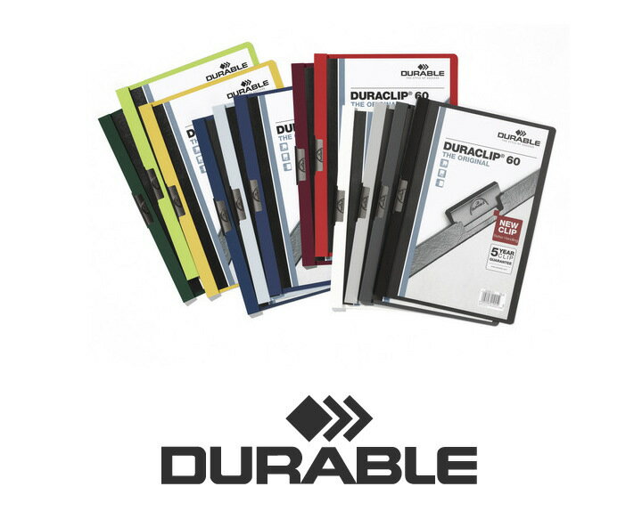 DURABLE DURACLIP fu fNbv 60 A4  3܂Ń|Xg 