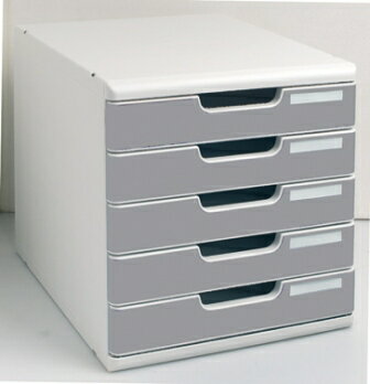 EXACOMPTA エグザコンタ MODULO モデューロ レターケース A4 縦型 5段 【グレー】おしゃれ 書類整理 オフィス 引出し 卓上 ザウィンド 海...