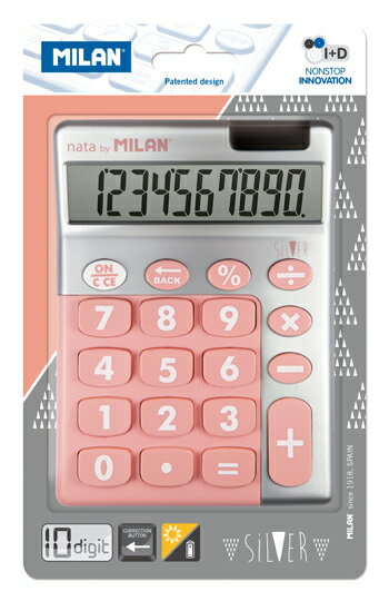 MILAN ミラン 10桁 電卓 159906SLPBL ピン