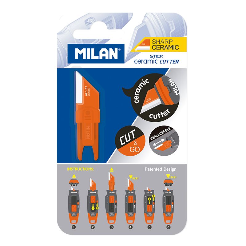 MILAN ミラン スティック セラミックカッター 専用レフィル Stick Cutter カッター セラミック刃 レフィル ザウィンド 海外 ブランド 可愛い...