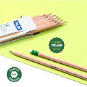 MILAN ミラン グラフィック 鉛筆 HB 【12本セット】 GRAPHITE PENCILI おしゃれ かわいい ヨーロッパ 文房具 文具 筆記用具 プレゼント ザウィンド 海外 ブランド 可愛い スタイリッシュ シンプル