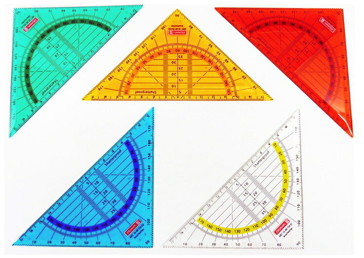 BRUNNEN ブルンネン カラフル 三角定規 おしゃれ ヨーロッパ ドイツ 文房具 文具 カラフル 定規 三角 定規 ザウィンド 海外 ブランド 可愛い スタイリッシュ シンプル かわいい