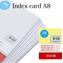 【ポイント10倍中♪】BRUNNEN ブルンネン Index Card 【A8】インデックス カード（100枚入り）【全6色】おしゃれ かわいい ヨーロッパ 文房具 文具 ドイツ製 メモ帳 カード 見出し A8 ザウィンド 海外 ブランド 可愛い スタイリッシュ シンプル