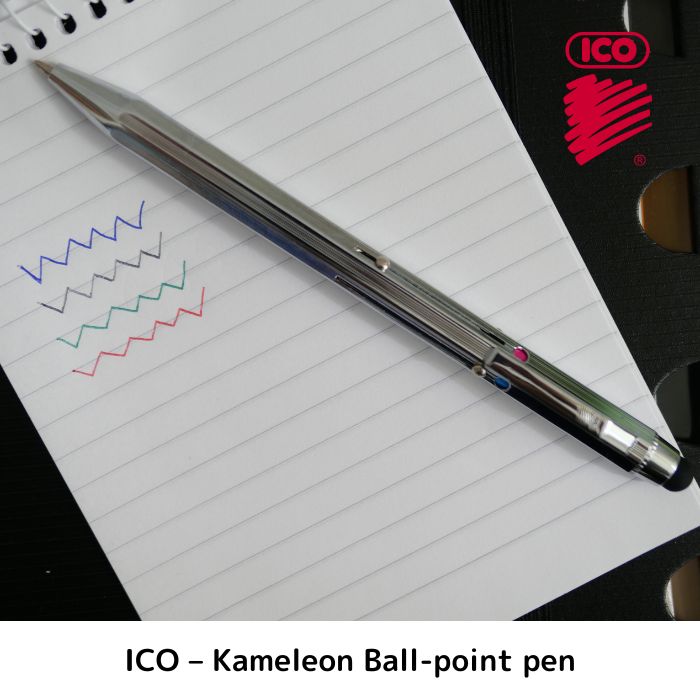 ICO KAMELEON Ball Pen PB50 イコ カメレオン ボールペンおしゃれ かわいい 文房具 文具 ボールペン 4色 ザウィンド 海外 ブランド...