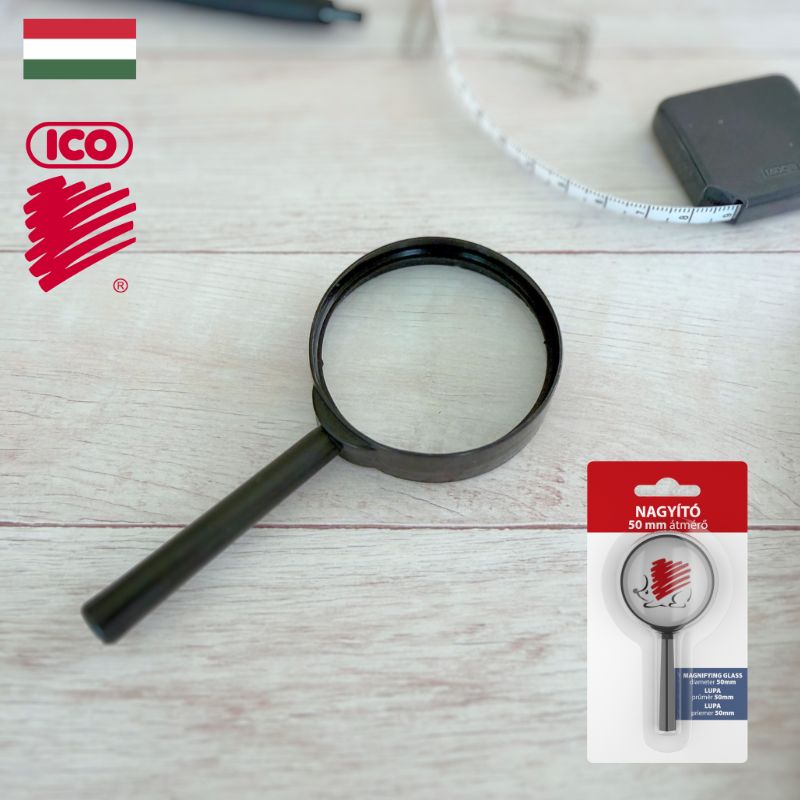 Rakuten - ICO イコ ハリネズミ 虫眼鏡 50mm 拡大鏡 キッズルーペ 学習用 観察用 ハンガリー文具