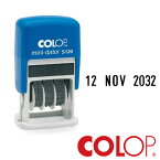 COLOP 日付 スタンプ　S120 英語 「月」【2023年-2034年】コロップ mini data stamp S120 はんこ 回転式 おしゃれ 文具 文房具 ザウィンド 海外 ブランド 可愛い スタイリッシュ シンプル かわいい