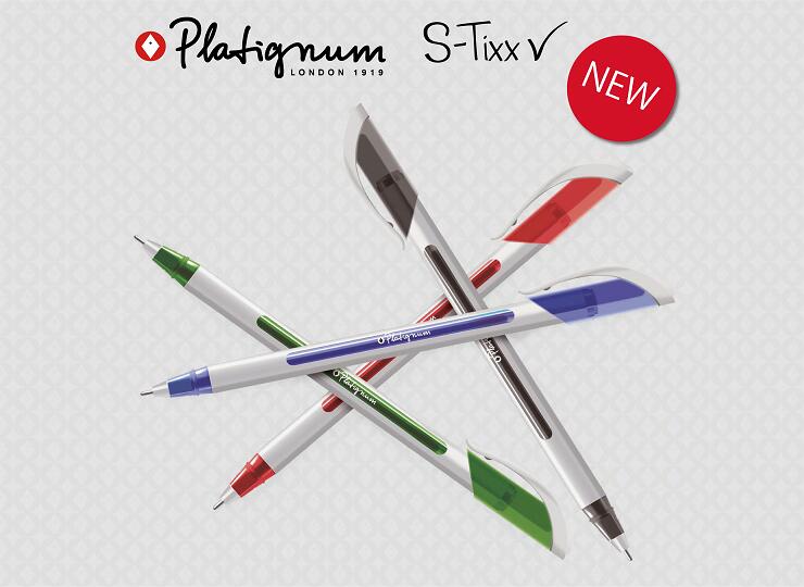 Platignum プラティグナム S-Tixx スティック 事務用 ボールペン 【全4色】おしゃれ ヨーロッパ 文具 文房具 ペン ザウィンド 海外 ブランド...