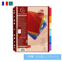 EXACOMPTA エグザコンタ クリアポケット インデックス 【6分割】 おしゃれ 文房具 文具 エグザショー ザウィンド 海外 ブランド 可愛い スタイリッ...