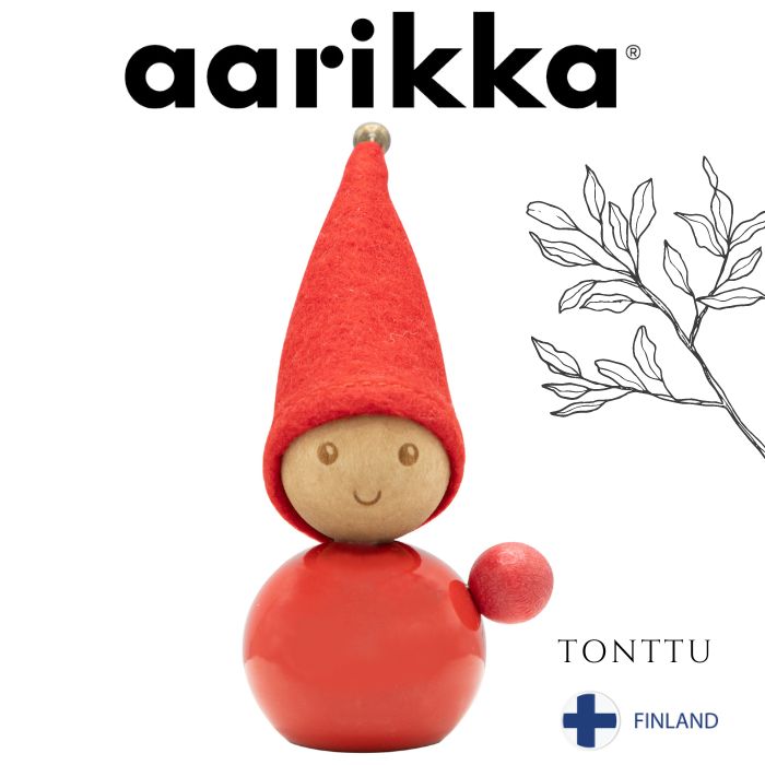 aarikka アーリッカ TONTTU（ELF）FIRST AID B7862 トントゥ 「 JINGLE BELLS 」【9cm】おしゃれ 北欧 雑貨 インテリア 置物 オブジェ クリスマス アアリッカ ザウィンド 海外 ブランド 可愛い シンプル かわいい