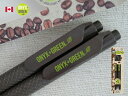 ONYX＋GREEN オニキス＋グリーン コーヒー豆でつくられた 【ボールペン 1mm：2本セット】 Ballpoint Pen, recycled ground coffee おしゃれ 文房具 文具 カナダ コーヒー豆 サステイナブル エシカル 環境