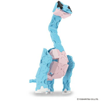 【LaQ Dinosaur World Mini Brachiosaurus】 【宅配】 ラキュー 日本製 手作り ブロック 知育 教材 子供 プレゼント クラフト リハビリ 玩具 おもちゃ 知育教材 脳科学 数学 パーツ 恐竜 レックス 【楽ギフ_包装】