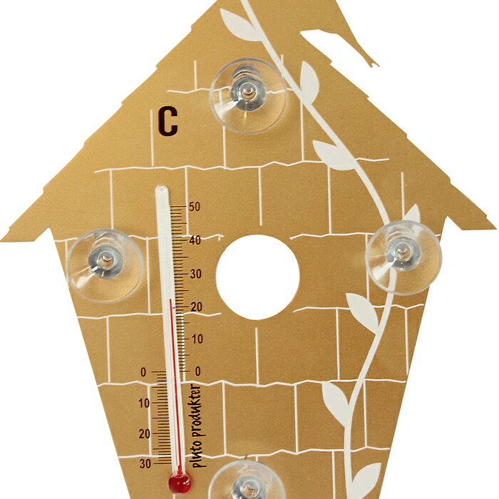 The Windのpluto プルート 温度計【BIRDHOUSE】＜BR＞おしゃれ かわいい 北欧雑貨 インテリア 鳥 とり ザウィンド 海外 ブランド 可愛い スタイリッシュ シンプル｜アングル2