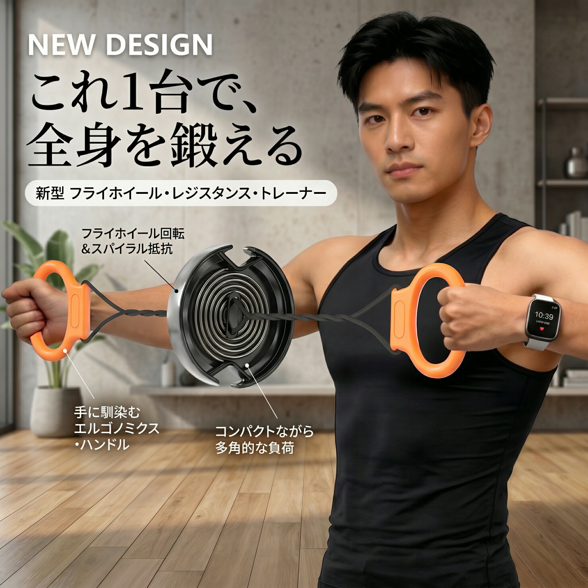 フライホイール プルアップバー 全身トレーニング 腹筋 腕 脚 室内 フィットネス エクササイズ 筋トレ ダイエット 高効率 燃焼 フライホイール プルアップバー 腹筋 腕 脇腹 背中狙い撃ち！ 自?回? 室内フィットネス エクササイズ ダイエット器具