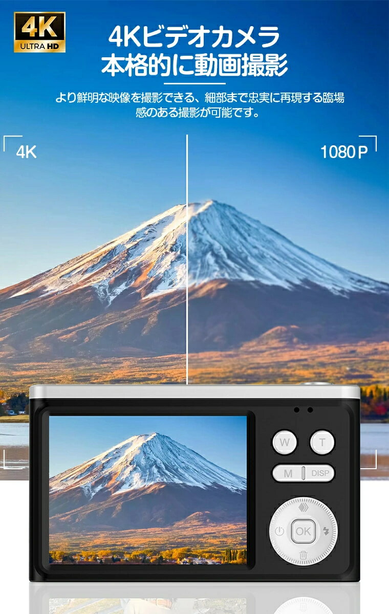 �ǥ����륫��� 4K ����ѥ��� ư�軣�� �Ҷ��� �ǥ����� �ȥ� ����� �Ҷ� ��ư�� �ӥǥ������ 5000������ ���å������ �ǥ����� �ȥ������ 16�ܥ����� ��֥����� AF �鸡�� ���� �鿴�� ��