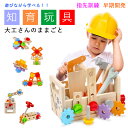 【楽天スーパーSALE50%OFF】【新登場!】大工 おもちゃ 工具セット 大工さんままごとセット 積み木 子ども 知育おもちゃ モンテッソーリ おもちゃ ごっこ遊び 室内 工具 木製木のおもちゃ 形合わせ 指先訓練 五感 子ども誕生日プレゼント人気(3)