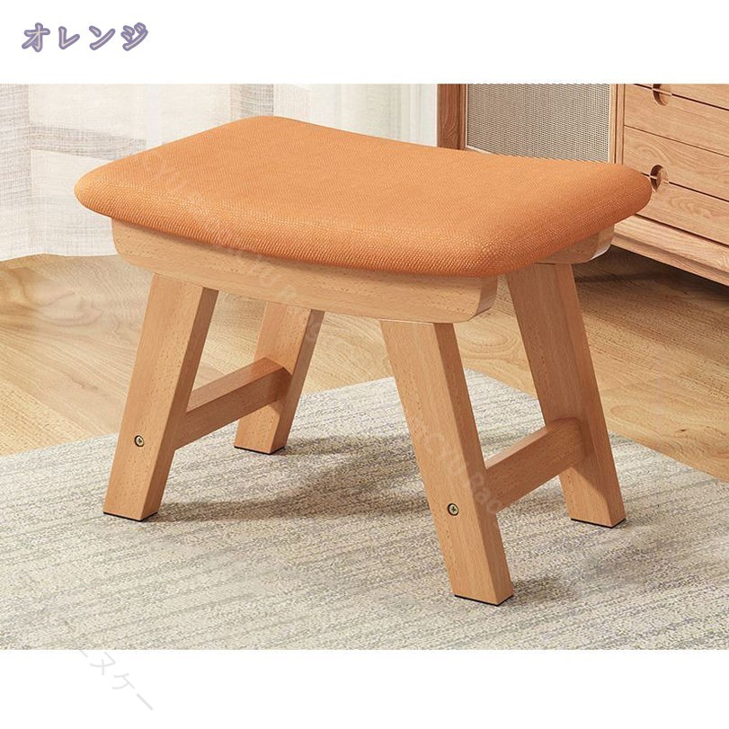 スツール 無地 木製 ミニ ミニスツール 椅子 ダイニングチェア 背もたれなし ミニチェア 四角 かわいい ダイニングスツール 腰掛け 玄関 チェア 北欧 小さい椅子 コンパクト 1人掛け おしゃれ 天然木 カフェ 玄関椅子 ナチュラル [2]