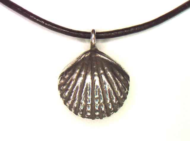 革紐のネックレスシルバー925 カレンシルバー【 チャーム No.171 】(4)