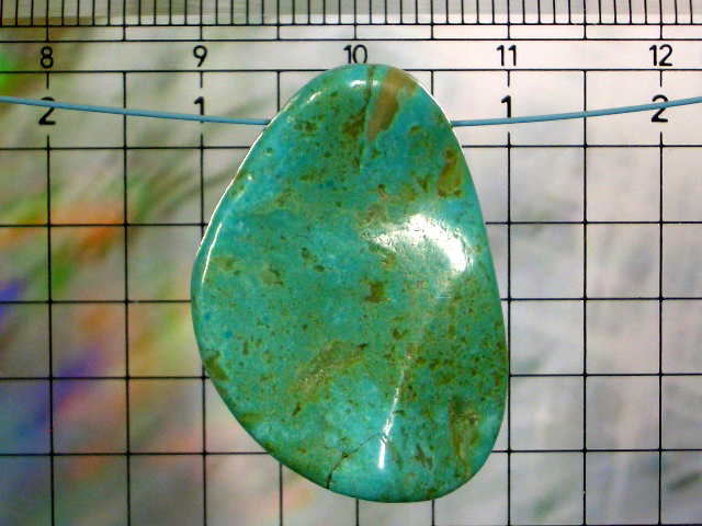 天然石アリゾナターコイズ大粒21.6carat No.4