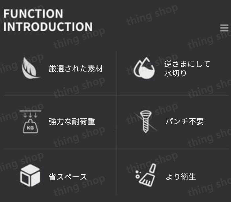 お買い物マラソン【P5倍】歯ブラシホルダー 水切り 便利な収納 壁掛け式歯ブラシホ...