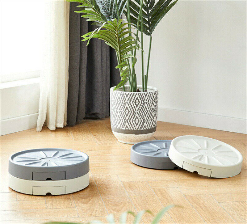 4#（内径30CM） 植木鉢台 貯水付き移動花台 鉢受台 鉢置き台 フラワースタンド 鉢置台 キャスター プラ..