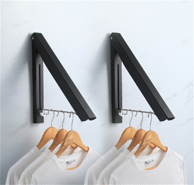 壁付け物干し 浮かせて干す 物干し 室内物干し 部屋干し 壁付け 便利 屋内 竿 取り付け簡単 布団干し ..