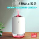 お買い物マラソン【P5倍】usb式加湿器 ミニ車用加湿器 アロマ加湿器 多機能加湿器 260ML容量 静音 車載加湿器 オフィス卓上 卓上加湿器 霧化器 家庭用 空調家電 小型 加湿器 卓上 加湿器 スチーム 静音(2)