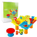 お買い物マラソン【P5倍】25個セット 方形のテーブル 多機能ビーチテーブルセット 子供 砂遊び お砂場セット 子供 ビーチ おもちゃ テーブル ツールセット ...