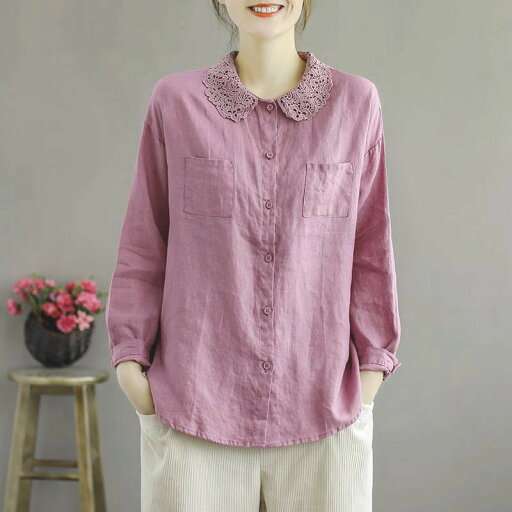 チュニック 長袖シャツ リネンシャツ レディース 麻 ブラウス 綿麻シャツ 長袖 tシャツ シャツ コットンリネン 無地 綿麻 大きいサイズ ゆったり カジュアル プルオーバー 体型カバー 春 麻 夏 チュニック 長袖シャツ リネンシャツ レディース 麻 ブラウス 綿麻シャツ 長袖 tシャツ シャツ コットンリネン 無地 綿麻 大きいサイズ ゆったり カジュアル プルオーバー 体型カバー 春 麻 夏
