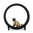 キャットホイール 回し車 省スペース 低騒音 キャットタワー 猫ホイール ランニングマシーン 猫 運動不足解消 ダイエット ストレス解消 ストレス発散 運動不足...