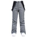 スノーボードパンツ スキーサスペンダー スキーパンツ 単品 アウトドア メンズ レディース 厚手 撥水