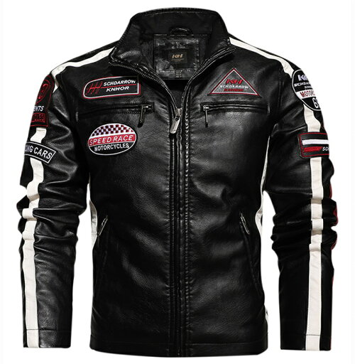 メンズレザージャケット ライダースジャケット 裏起毛 ジャケット バイクウエア バイクジャケット メンズレザージャケット ライダースジャケット 裏起毛 ジャケット バイクウエア バイクジャケット