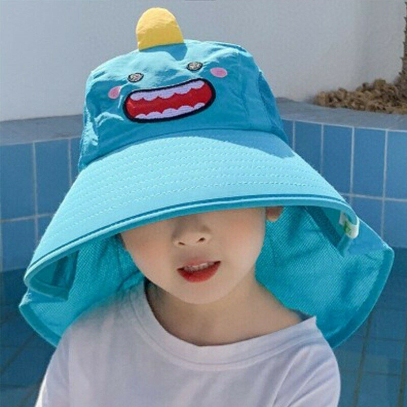 帽子 キッズ 夏 UVカット 日よけ ハット 女の子 男の子 紐 サンハット UPF50 紫外線防止 赤ちゃん あご..