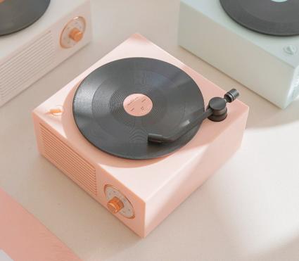 スピーカー Bluetooth ワイヤレス レコード 風 スピーカー レトロ かわいい Bluetooth ブルートゥース 対応 おしゃれ 小型 コンパクト 充電式 卓上 スマホ スマートフォン パソコン PC ピンク スピーカー Bluetooth ワイヤレス レコード 風 スピーカー レトロ かわいい Bluetooth ブルートゥース 対応 おしゃれ 小型 コンパクト 充電式 卓上 スマホ スマートフォン パソコン PC ピンク
