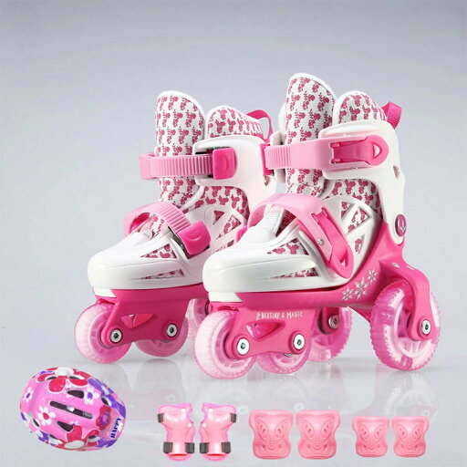 ローラースケート ローラーシューズ 子供用 ジュニア キッズ サイズ調整可能 発光 初心者向け クワッドローラー インラインスケート ローラーブレード ローラーシューズPU ローラースケート ローラーシューズ 子供用 ジュニア キッズ サイズ調整可能 発光 初心者向け クワッドローラー インラインスケート ローラーブレード ローラーシューズPU