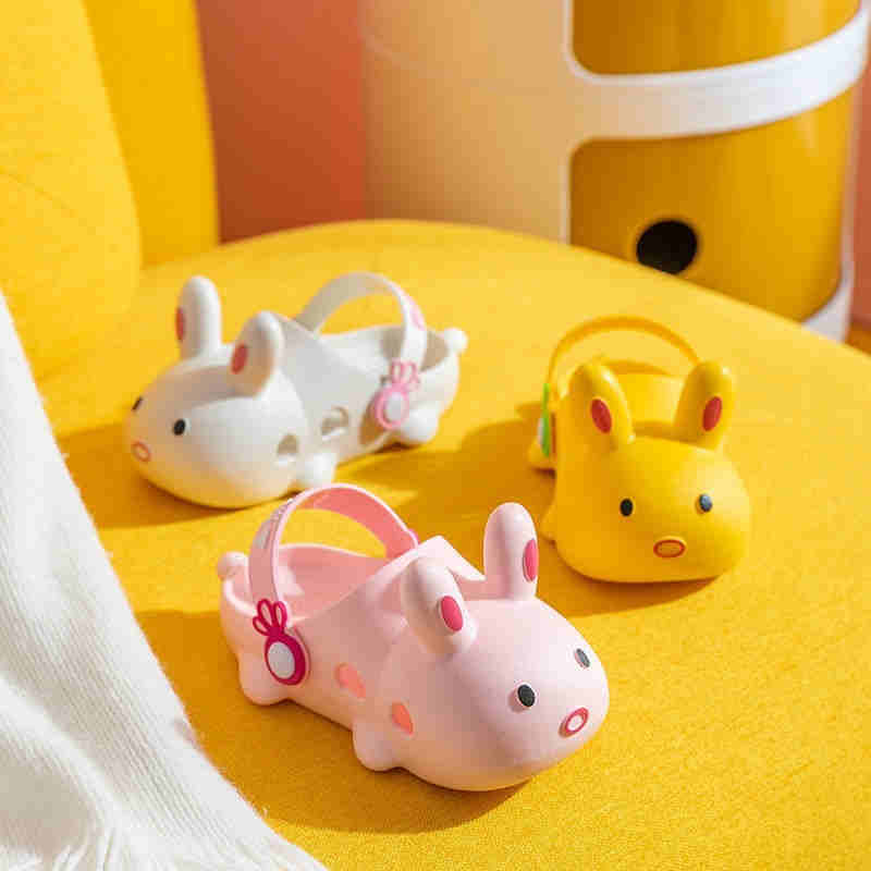 ウサギスリッパ ウサギサンダル 女の子 ベビー 子供用 バススリッパ シャワーサン...