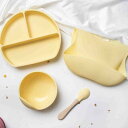 ベビー食器 ボウル スプーン セット 吸盤付き シリコンボウル ひっくり返らない 離乳期 新生児 赤ちゃん 離乳食 赤ちゃん食器 すくいやすい おしゃれ かわい...