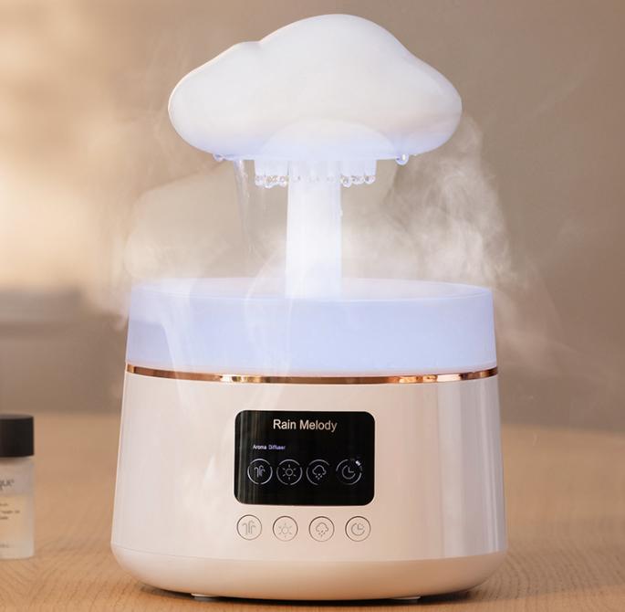 加湿器 300ml アロマ ホワイトノイズ 卓上加湿器 超音波式 静音 LEDナイトライト付き 超微細ミスト 卓上 モード調節 ミニ加湿器 大容量 上部給水 小型 加湿器 オフィス ペットボトル 寝室 加湿器 コンパクト おしゃれ 乾燥対策 潤い秋冬