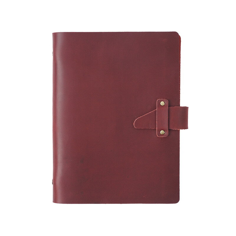 A5 本革ノート 手帳 ヴィンテー ルーズリーフ 日記帳 クレイジーホースレザー ビジネスオフィス用品 卒業記念品 退職 就職 昇進お祝い