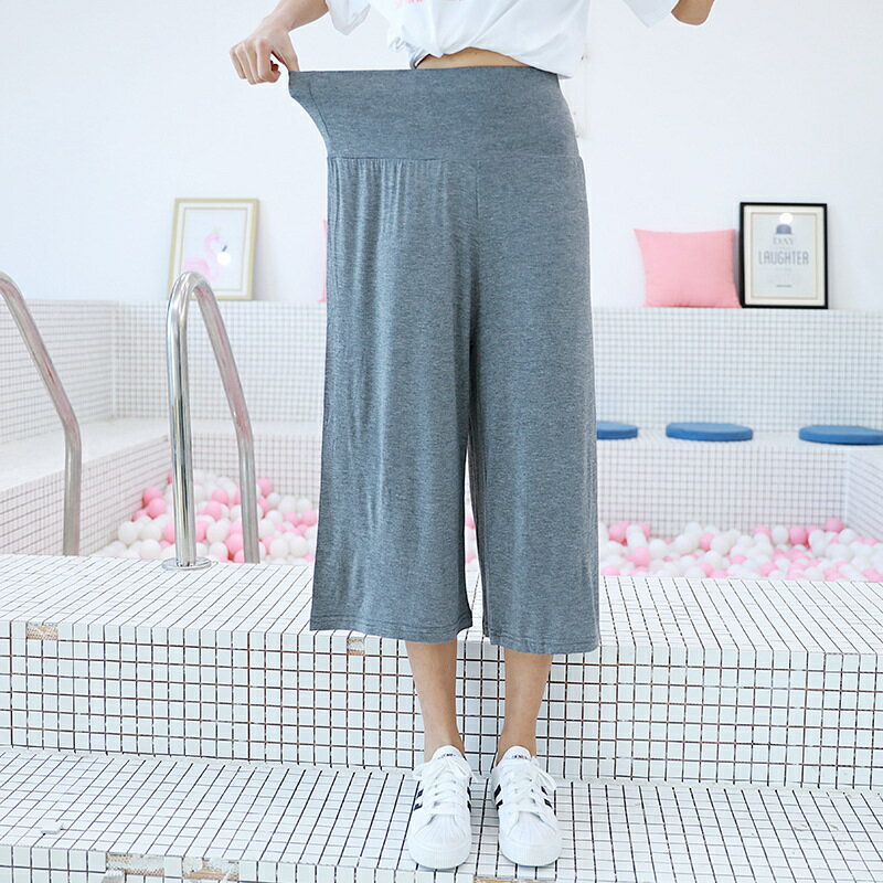 ダンスウェア ヨガパンツ ワイドパンツ 送料無料 フレアパンツ ルームウエア 部屋着 七分丈ガウチョパンツ ベリーダンス スウェット ホットヨガ 春夏 クロップ...