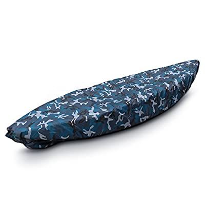 Canoe, Kayaks - カヤック カバー ボート ストレージカバーシールド 防水 UV 耐性 ダスト プロフェッショナル ユニバーサル カモフラージュ(4.5m)