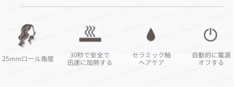 お買い物マラソン【P5倍】家庭用ヘアアイロン ヘアアイロン ロールとストレートの...