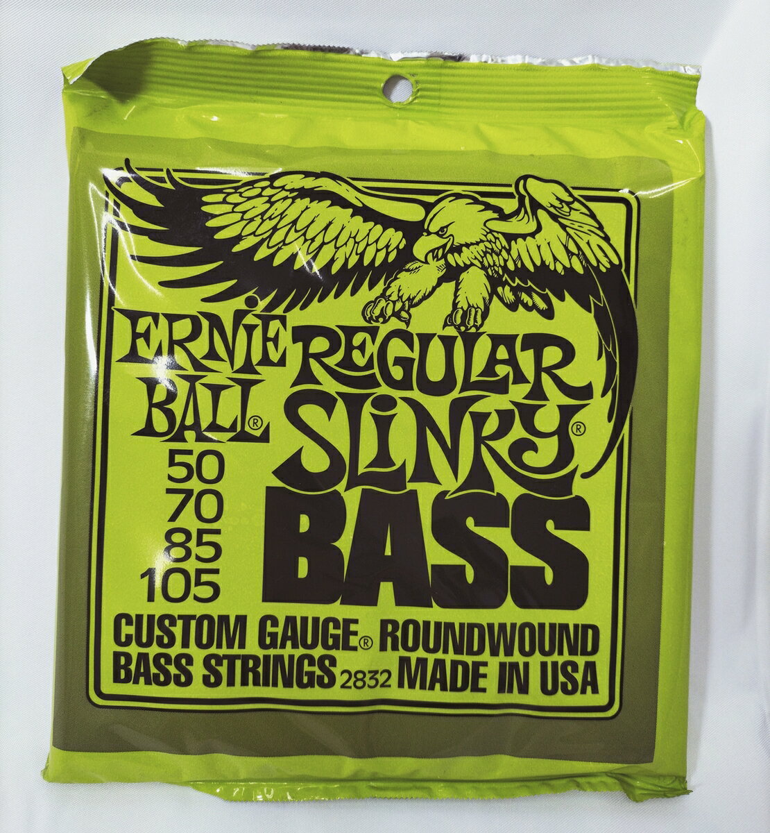 アーニーボール ERNIE BALL #2832 Regular Slinky [ベース弦 （50-105） Regular Slinky Bass（レギュラー・スリンキー・ベース）]