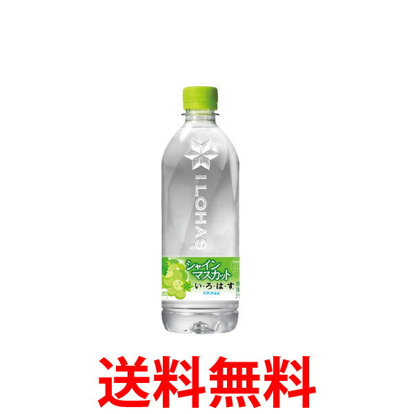 コカ・コーラ社製品 い・ろ・は・す シャインマスカット 540ml 2ケース 48本 送料無料 【d295-2】