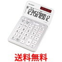シャープ EL-VN83-WX ホワイト系クリアホワイト デザイン電卓プレミアムモデル 抗菌仕様 12桁 SHARP 送料無料 【SK00870】
