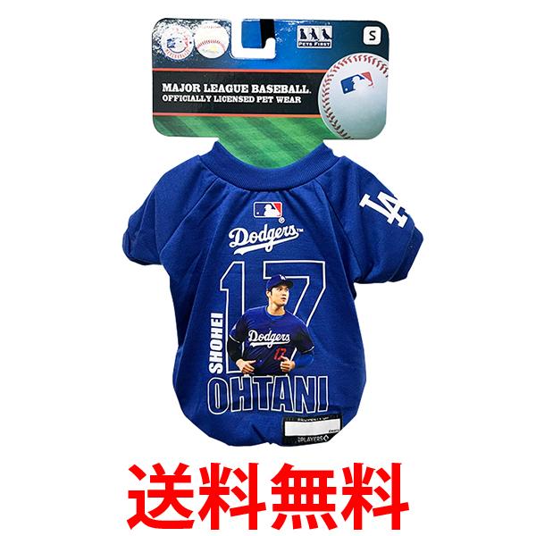 樂天商城 - MLB公式 ロサンゼルス ドジャース 大谷翔平選手モデル 大谷フォトTシャツ S 犬 ドック ドッグウェア ペット 送料無料 【SK01181】