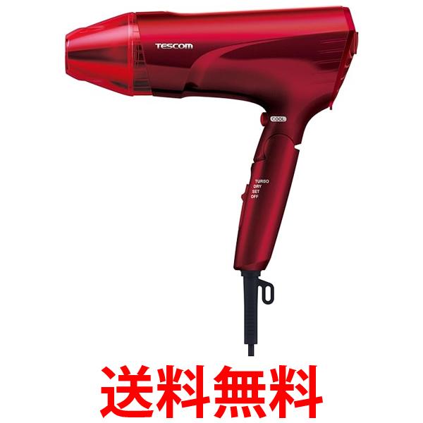 テスコム テスコム TID2400B-R プロテクトイオン ヘアードライヤー 大風量 軽量タイプ レッド TESCOM 送料無料 【SK02039】