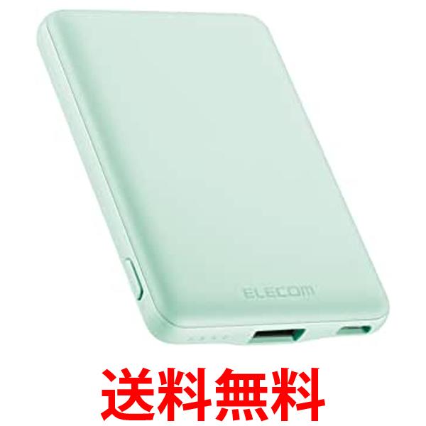 쥳 DE-C37-5000GN ꡼ ХХåƥ꡼ 5000mAh 12W ѥ   iPhone Android Ƽб ̵ SK02276