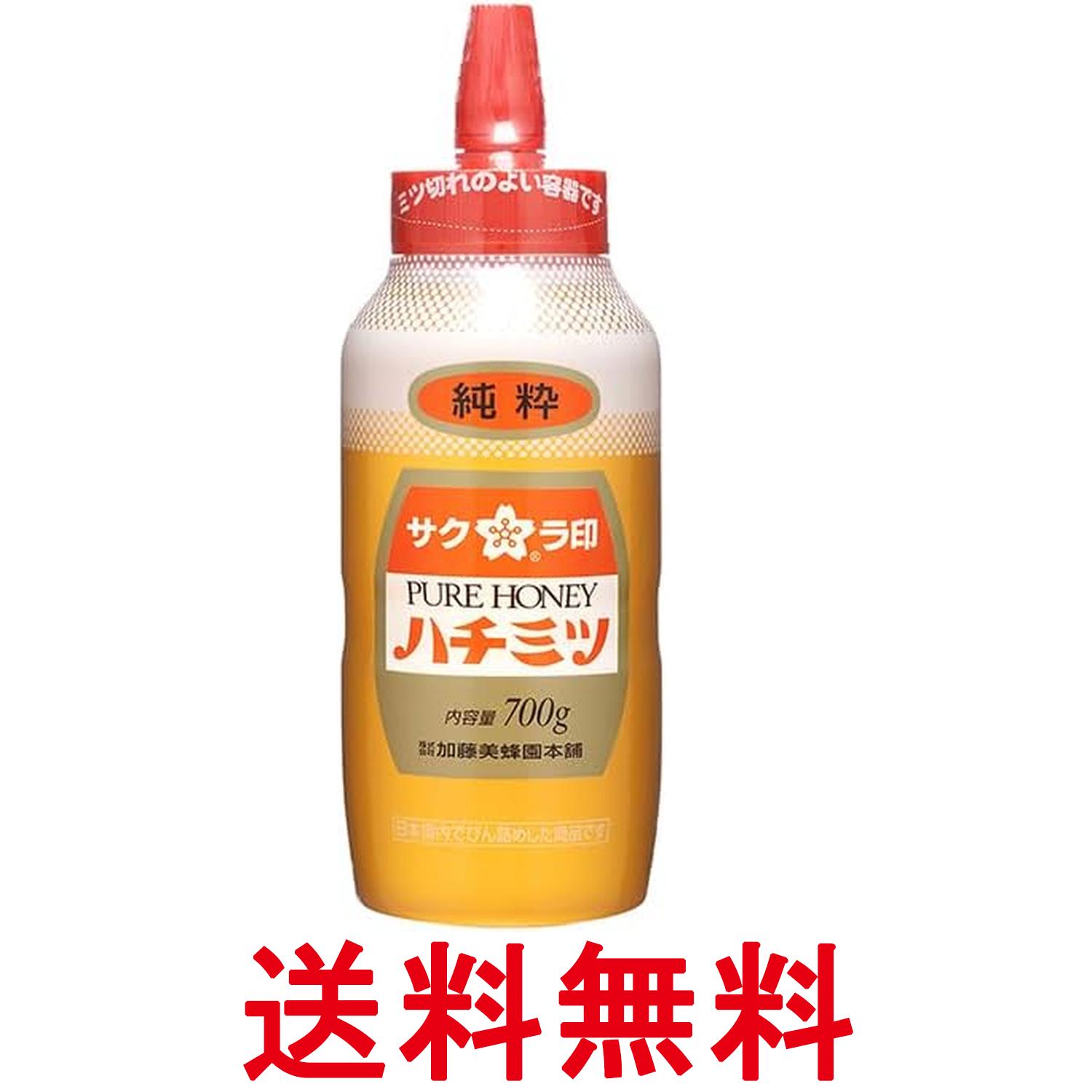 加藤美蜂園 サクラ印 ハチミツ ポリ 700g 送料無料 【SK02928】 thinkrich-10254252 THINK RICH STORE パッケージ画像