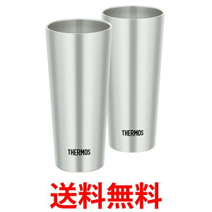 ポイント最大25.5倍!! THERMOS JDI-400P S サーモス 真空断熱タンブラー 2個セット 400ml ステンレス JDI400P S 保温 保冷 コップ 送料無料 【SK03668】